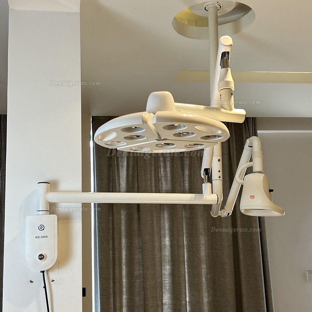 KWS KD-2012B-5 90W LED OP-Leuchte f&uuml;r die Zahnarzt / Schattenfreie Lampe (Wandmontierte)